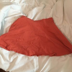 Orange skirt